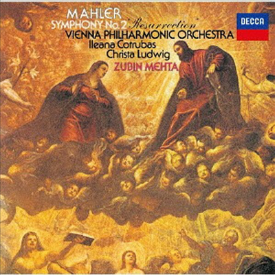 말러: 교향곡 2번 '부활' (Mahler: Symphony No.2 'Auferstehung') (Ltd. Ed)(Single Layer)(SHM-SACD)(일본반) - Zubin Mehta