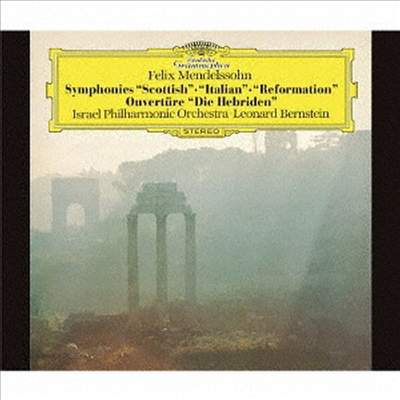 멘델스존: 교향곡 3, 4, 5번, 서곡 '핑갈의 동굴' (Mendelssohn: Symphonies Nos.3. 4 & 5; 'Die Hebriden' Overture) (Ltd. ED)(Single Laye)(2SACD)(일본반) - Leonard Bernstein