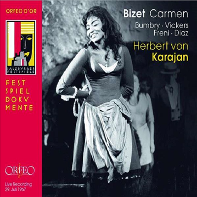 비제: 오페라 '카르멘' & 아를의 여인 모음곡 2번 (Bizet: Opera 'Carmen & L'Arlesienne Suite No.2) (3CD) - Herbert von Karajan