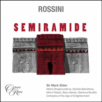 로시니: 오페라 &#39;세미라미데&#39; (Rossini: Opera &#39;Semiramide&#39;) (4CD) - Elder,Mark