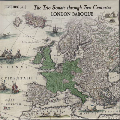 영국, 프랑스, 독일 &amp; 이탈리아의 2세기의 트리오 소나타 (The Trio Sonata through Two Centuries) (8CD Boxset) - London Baroque