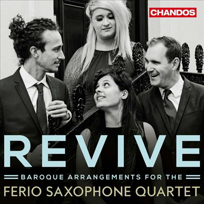 리바이브 - 색소폰 사중주를 위한 바로크 작품집 (Revive - Saxophone Quartet Works)(CD) - Ferio Saxophone Quartet