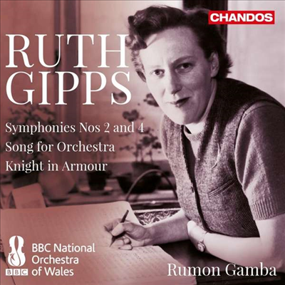 루스 기프스: 교향곡 2 &amp; 4번 (Ruth Gipps: Symphonies Nos.2 &amp; 4)(CD) - Rumon Gamba