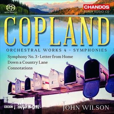 코플랜드: 관현악 작품 4집 (Copland: Orchestral Works Vol.4) (SACD Hybrid)(CD) - John Wilson