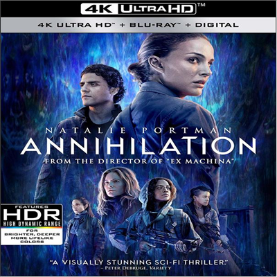 Annihilation (서던 리치: 소멸의 땅) (2018) (한글무자막)(4K Ultra HD + Blu-ray + Digital)