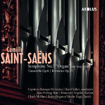 생상스: 교향곡 3번 '오르간' (Saint-Saens: Symphony No3 'Organ') (SACD Hybrid) - Karel Valter