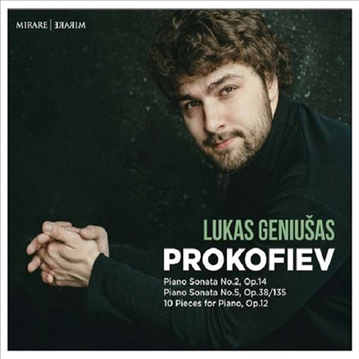 프로코피에프: 피아노 소나타 2 &amp; 5번 (Prokofiev: Piano Sonatas 2 &amp; 5)(CD) - Lukas Geniusas