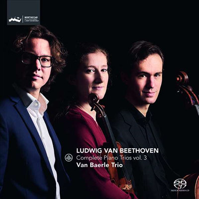 베토벤: 피아노 삼중주 전곡 3집 5, 6 &amp; 10번 (Beethoven: Complete Piano Trios Vol.3 Nos.5, 6 &amp; 10) (SACD Hybrid) - Van Baerle Trio