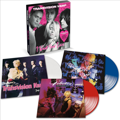 Transvision Vamp - I Want Your Love (180G)(Red, White &amp; Blue 3LP)