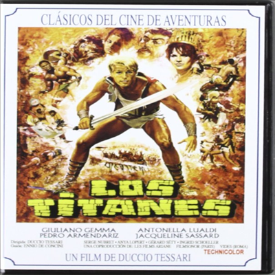 Arrivano I Titani (Los Titanes) (마이 선, 더 히어로) (1962) (지역코드2)(PAL방식)(한글무자막)(DVD)