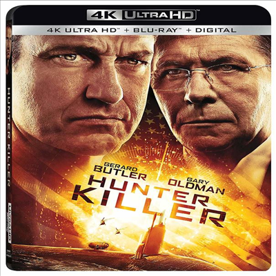 Hunter Killer (헌터 킬러) (2018) (한글무자막)(4K Ultra HD + Blu-ray + Digital)