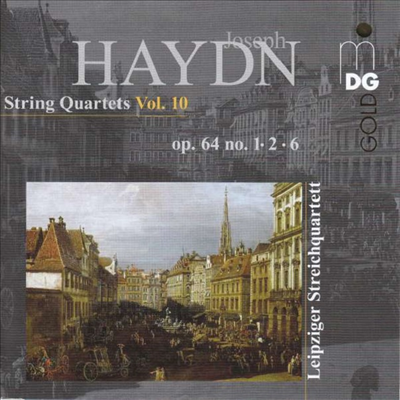 하이든: 현악 사중주 10집 (Haydn: String Quartet, Op.64 No.1, 2 & 6 Vol.10)(CD) - Leipzig String Quartet