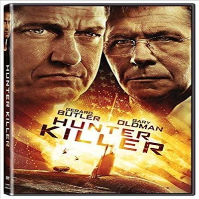 Hunter Killer (헌터 킬러) (2018)(지역코드1)(한글무자막)(DVD)