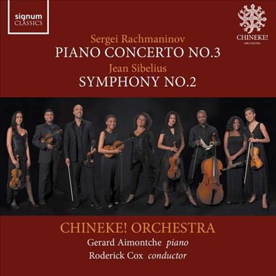 라흐마니노프: 피아노 협주곡 3번 & 시벨리우스: 교향곡 2번 (Rachmaninov: Piano Concerto No.3 & Sibelius: Symphony No.2)(CD) - Gerard Aimontche