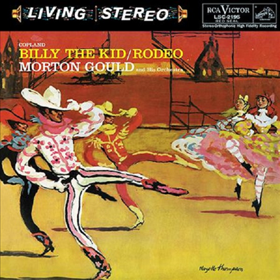 코플랜드: 빌리 더 키드 &amp; 로데오 (Copland : Billy The Kid &amp; Rodeo) (200g)(LP) - Morton Gould