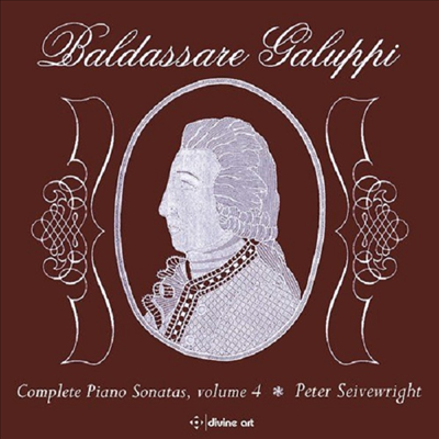 갈루피: 피아노 소나타 전곡 4집 (Galuppi: Complete Piano Sonatas, Vol.4)(CD) - Peter Seivewright