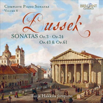 두섹: 피아노 소나타 전곡 4집 (Dussek: Complete Piano Sonatas, Vol.4)(CD) - Tuija Hakkila