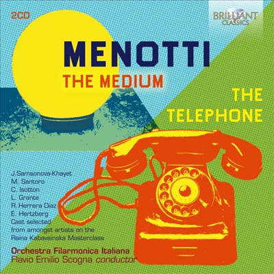 메노티: 미디움 &amp; 텔레폰 (Menotti: The Medium &amp; The Telephone) (2CD) - Flavio Emilio Scogna