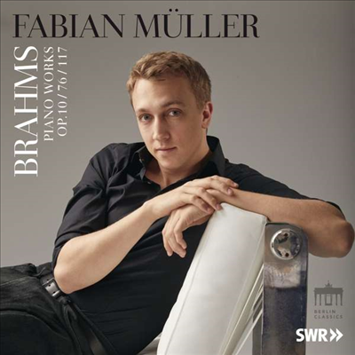 브람스: 피아노 작품집 (Brahms: Piano Works)(CD) - Fabian Muller