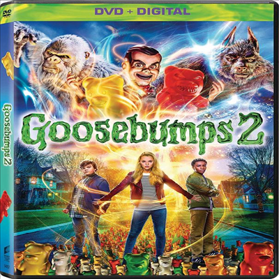 Goosebumps 2: Haunted Halloween (구스범스: 몬스터의 역습) (2018) (지역코드1)(한글무자막)(DVD + Digital)