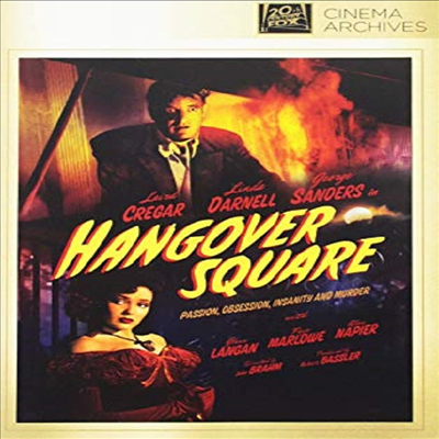 Hangover Square (행오버 스퀘어)(지역코드1)(한글무자막)(DVD)