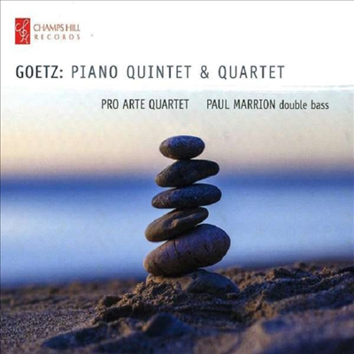 괴츠: 피아노 오중주 &amp; 피아노 사중주 (Goetz : Piano Quintet &amp; Piano Quartet)(CD) - Pro Arte Quartet