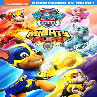 Paw Patrol: Mighty Pups (강아지 구조대)(지역코드1)(한글무자막)(DVD)