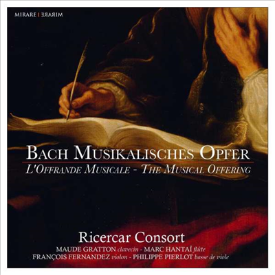 바흐: 음악의 헌정 (Bach: Musical Offering, BWV1079)(CD) - Ricercar Consort
