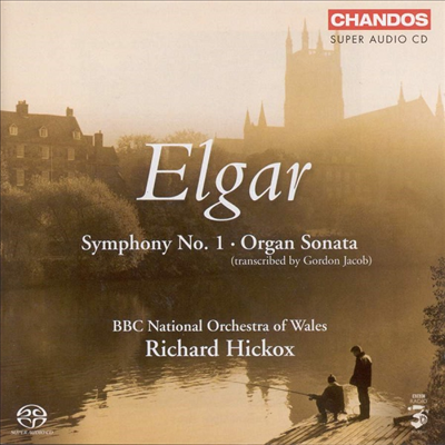 엘가: 교향곡 1번 &amp; 오르간 소나타 1번 (Elgar: Symphony No.1 &amp; Organ Sonata No.1) (SACD Hybrid) (미개봉) - Richard Hickox