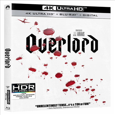 Overlord (오버로드) (2018) (한글무자막)(4K Ultra HD + Blu-ray + Digital)