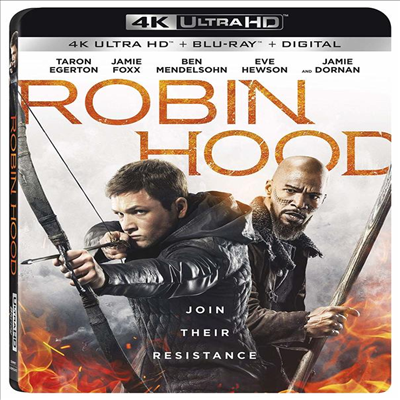 Robin Hood (후드) (2018) (한글무자막)(4K Ultra HD + Blu-ray + Digital)