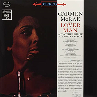 Carmen McRae - Lover Man & Other Billie Holiday Classics (Ltd. Ed)(Remastered)(180G)(LP)