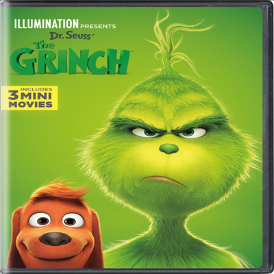 Dr. Seuss' The Grinch (그린치) (2018)(지역코드1)(한글무자막)(DVD)