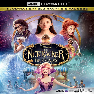 The Nutcracker And The Four Realms (호두까기 인형과 4개의 왕국) (2018) (한글무자막)(4K Ultra HD + Blu-ray + Digital Code)