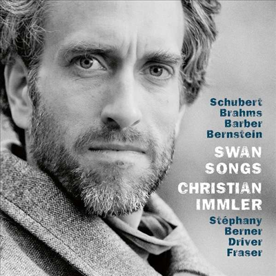 백조의 노래 - 슈베르트, 브람스, 바버 &amp; 번스타인: 가곡집 (Swan Songs - Schubert, Brahms, Barber &amp; Bernstein)(CD) - Christoph Berner