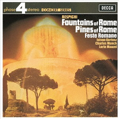 레스피기: 로마 삼부작 (Respighi: Feste Romane, Fontane Di Roma, Pini Di Roma ) (일본반) (CD) - Charles Munch