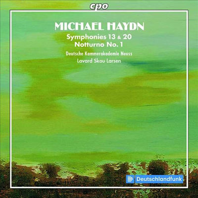 하이든: 교향곡 13 & 20번 (M.Haydn: Symphonies Nos.13 & 20)(CD) - Lavard Skou Larsen