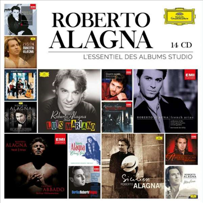 로베르토 알라냐 - EMI &amp; DG 스튜디오 녹음집 (Roberto Alagna - L’Essentiel des Albums Studio) (14CD Boxset) - Roberto Alagna