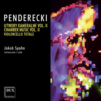 펜데레츠키: 실내악 작품 2집 (Penderecki: Chamber Music Vol. 2)(CD) - Jakob Spahn