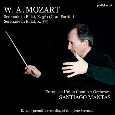 모차르트: 세레나데 10 '그랑 파르티타' & 11번 (Mozart: Serenade Nos.10 'Gran Partita' & 11) (CD) - Santiago Mantas