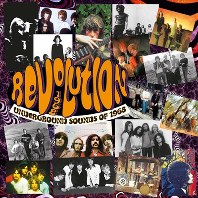 Various Artists - Revolution: Underground Sounds Of 1968 (Remastered)(3CD Boxset)