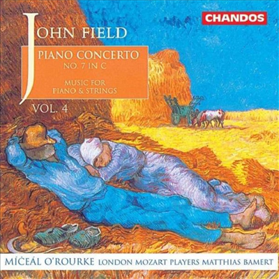 존 필드: 피아노 협주곡 7번 & 디베르티스망 1, 2번 (John Field: Piano Concerto No.7 & Divertissement Nos.1, 2)(CD) - Miceal O'Rourke