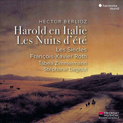 베를리오즈: 이탈리아의 헤롤드 &amp; 여름밤 (Berlioz: Harold En Italie, Op. 16 &amp; Les Nuits D&#39;Ete, Op.7)(CD) - Francois-Xavier Roth