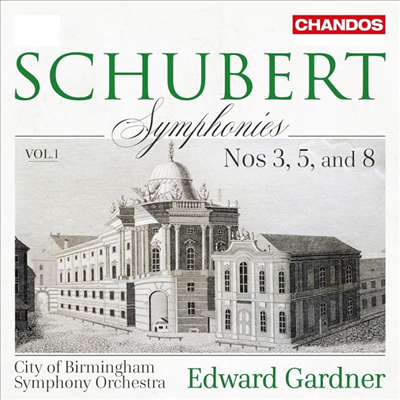 슈베르트: 교향곡 3, 5 &amp; 8번 (Schubert: Symphonies Nos.3, 5 &amp; 8) (SACD Hybrid) - Edward Gardner