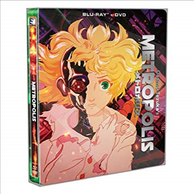 Osamu Tezuka's Metropolis - Steelbook Edition (메트로폴리스)(한글무자막)(Blu-ray+DVD)