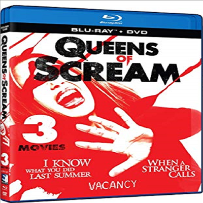 Queens Of Scream: Triple Feature (퀸즈 오브 스크림)(한글무자막)(Blu-ray+DVD)