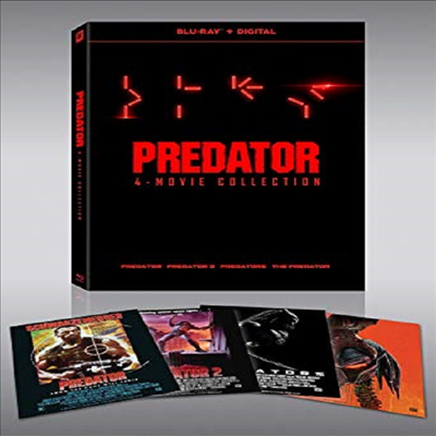 Predator: 4-movie Collection (프레데터)(한글무자막)(Blu-ray)