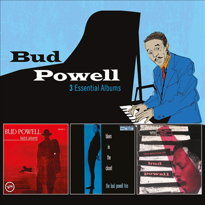 Bud Powell - 3 Essential Albums (3CD) [3단 GATE FOLD PAPER SLEEVES][EU반]