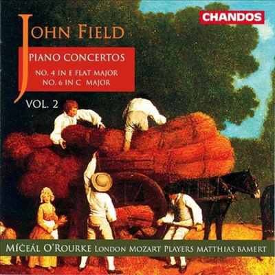 존 필드: 피아노 협주곡 4 & 6번 (John Field: Piano Concertos Nos.4 & 6)(CD) - Miceal O'Rourke