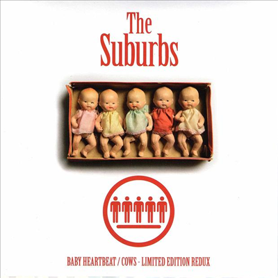 Suburbs - Cows / Baby Heartbeat (7 inch Single LP)